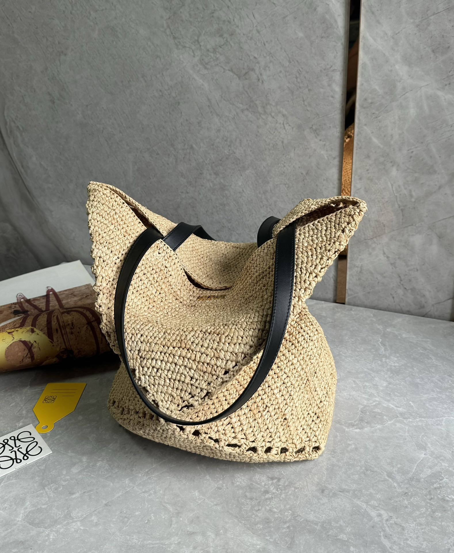 Puzzle Fold Tote Bag -31*24.5*15CＭ