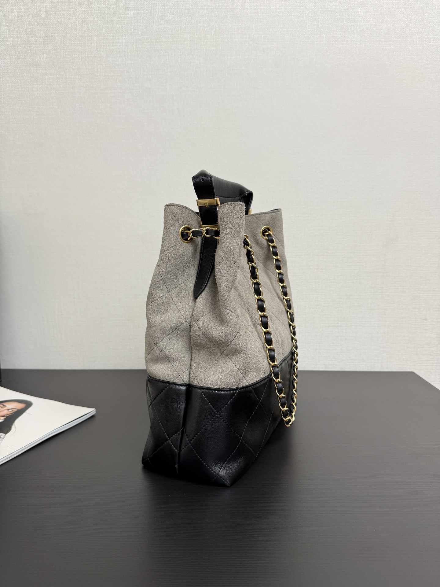 Ch@nel 2025SS Shopping Bag-31*28*12CM