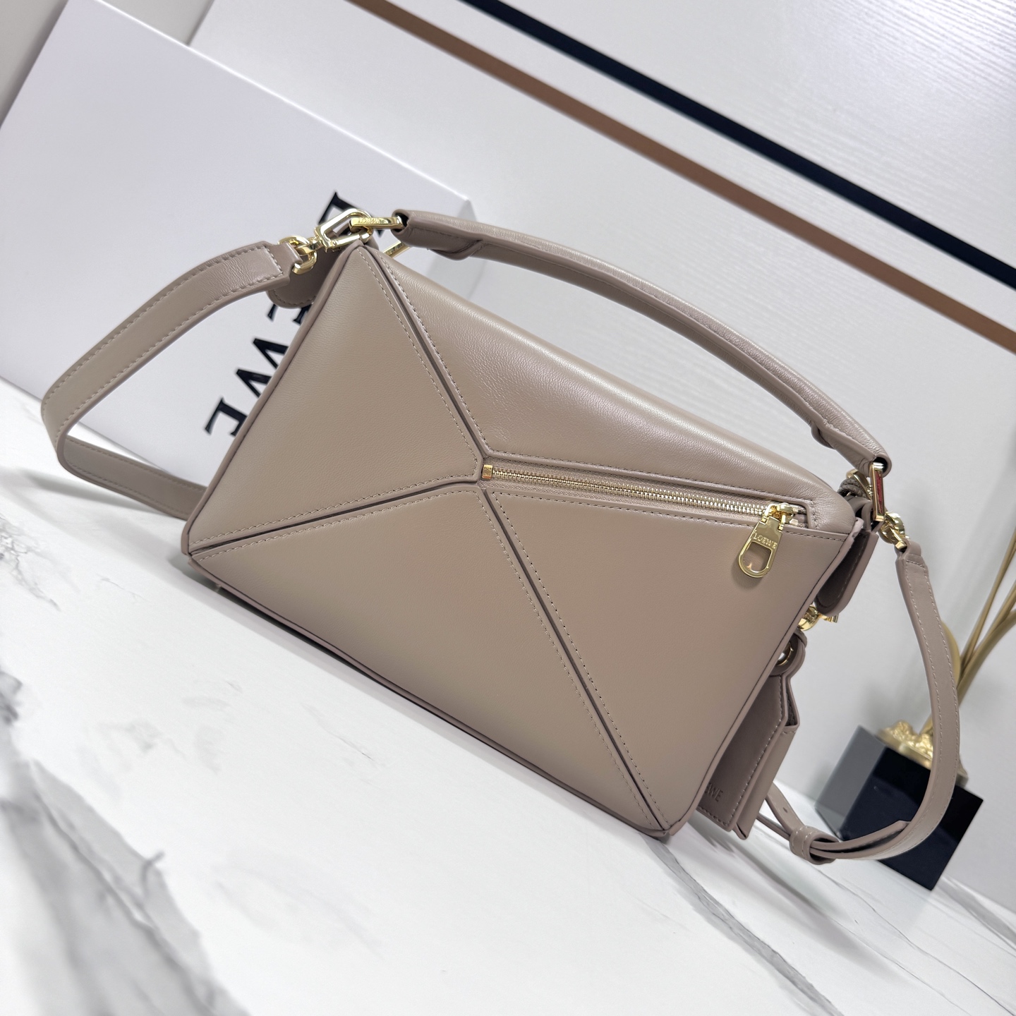 Lowee Puzzle Edge Bag-24*10.5*16.5CＭ