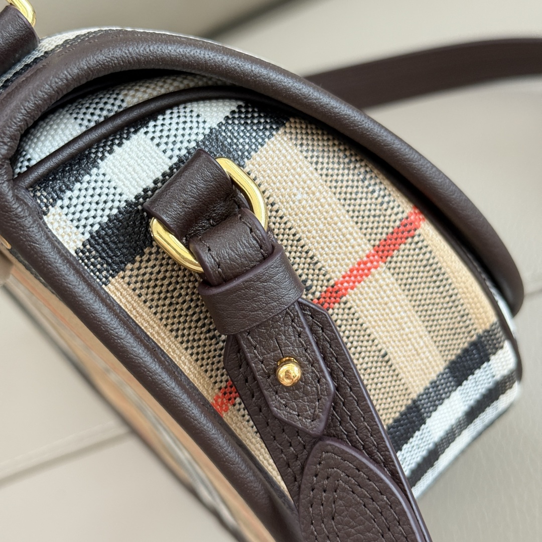 Bv*b*rry mini highlands bag in sand-24.5x8x 18cm