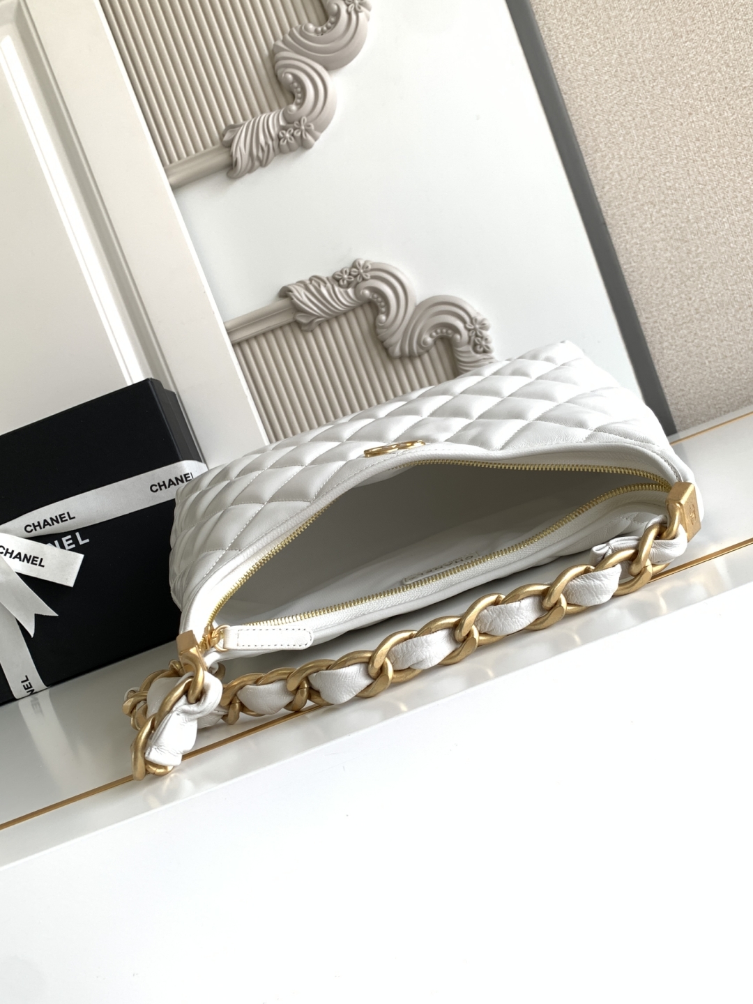 Ch@nel 2025SS Hobo Bag-32x30x12CM