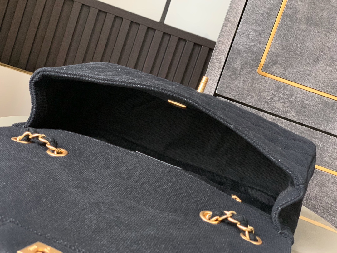 Ch@nel Vintage Flap Bag-26cm