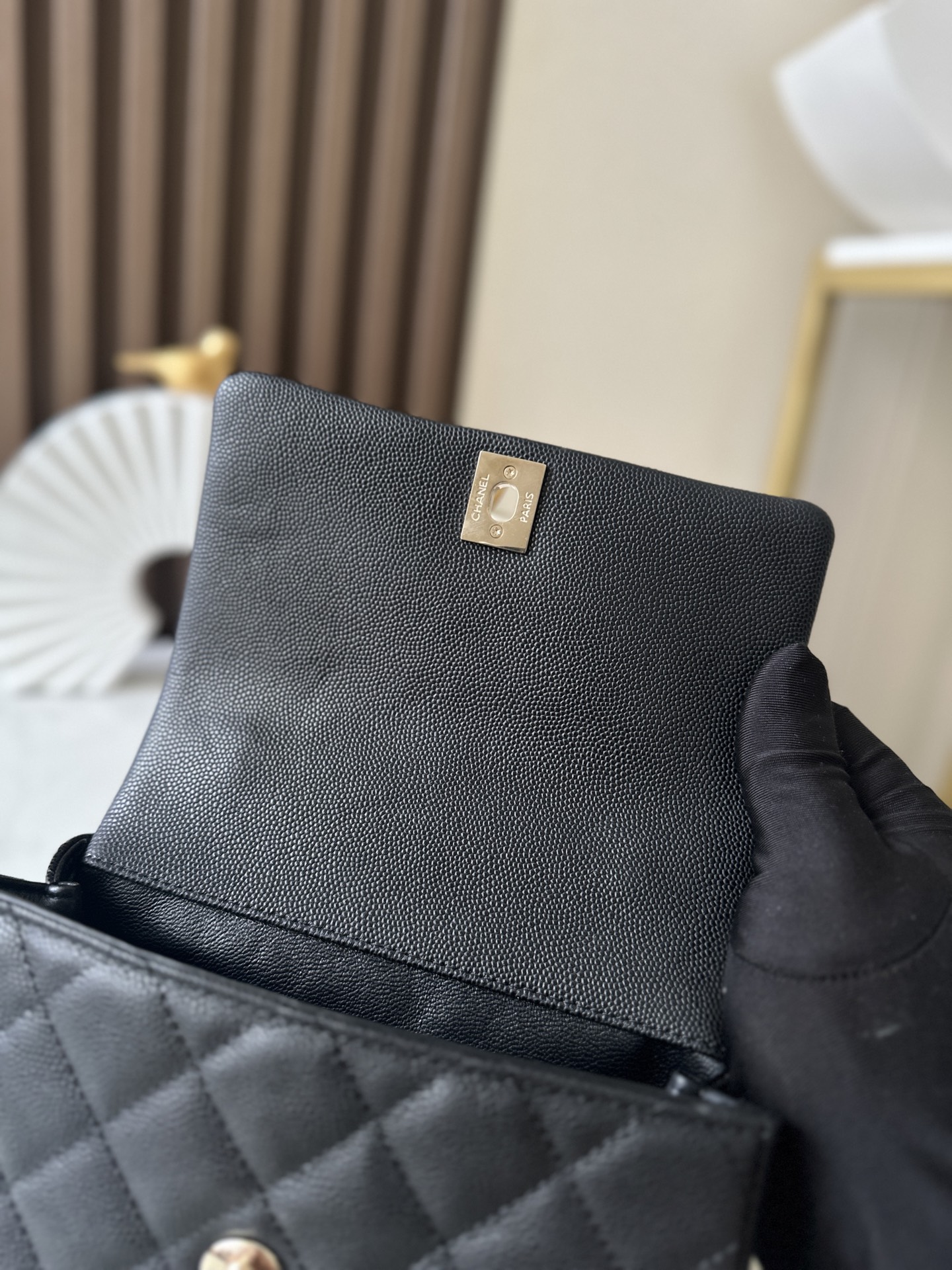 Ch@nel Flap Bag-12*18*6.5*cm