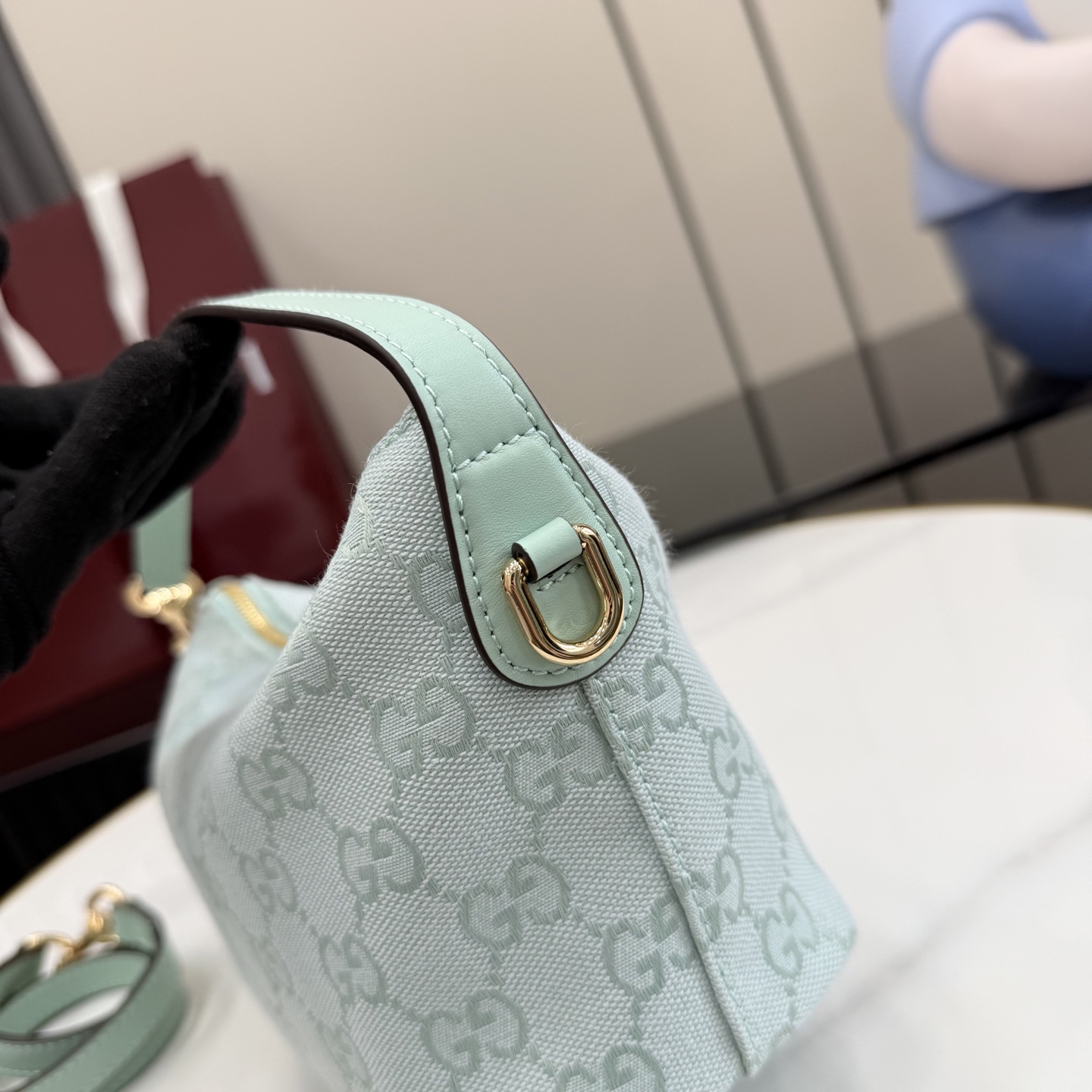 Gvc*1 Vanity Medium Top Handle Bag -19*10*9CM