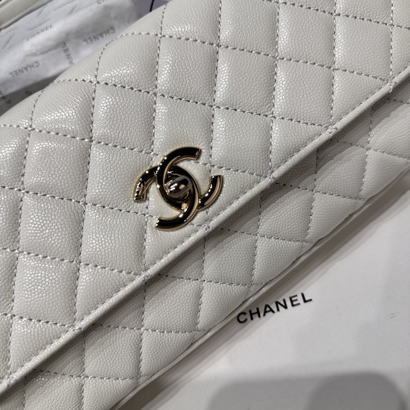 Ch@nel Coco Handle Flap Bag-32CM