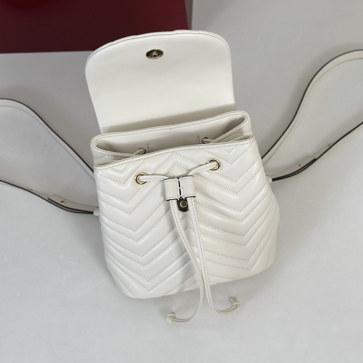 Gvc*1 Mini Marmont Backpack-20*11*18CM