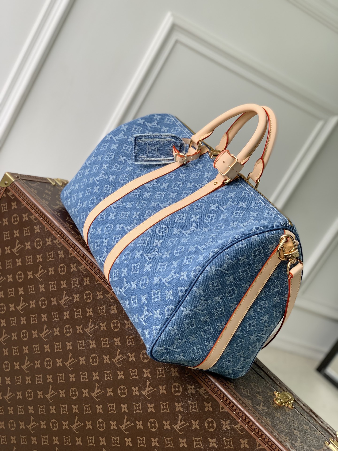 L0vis Vvtt0n Keepall Bandoulière 45-M27943-45 × 27 × 20CM