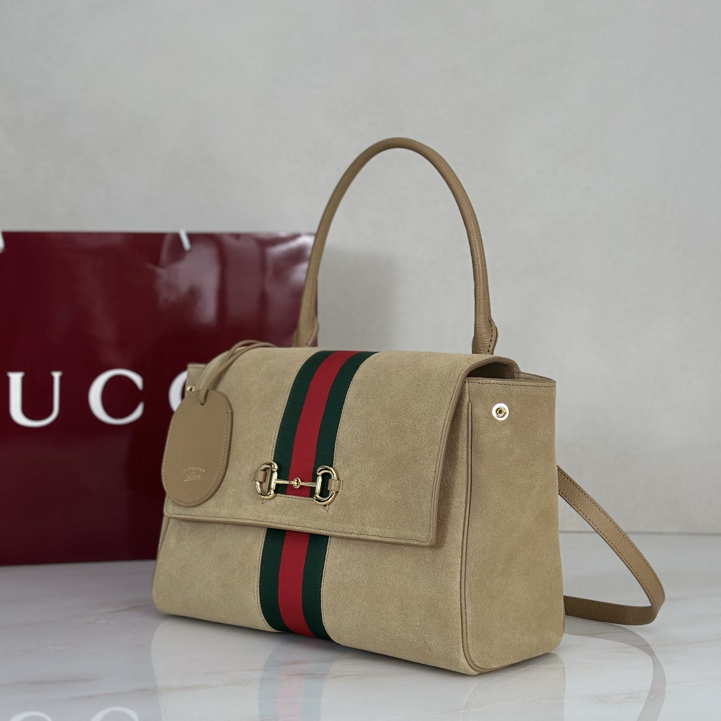 Gv*c* Paparazzo Medium Top Handle Bag -32*24*17CM