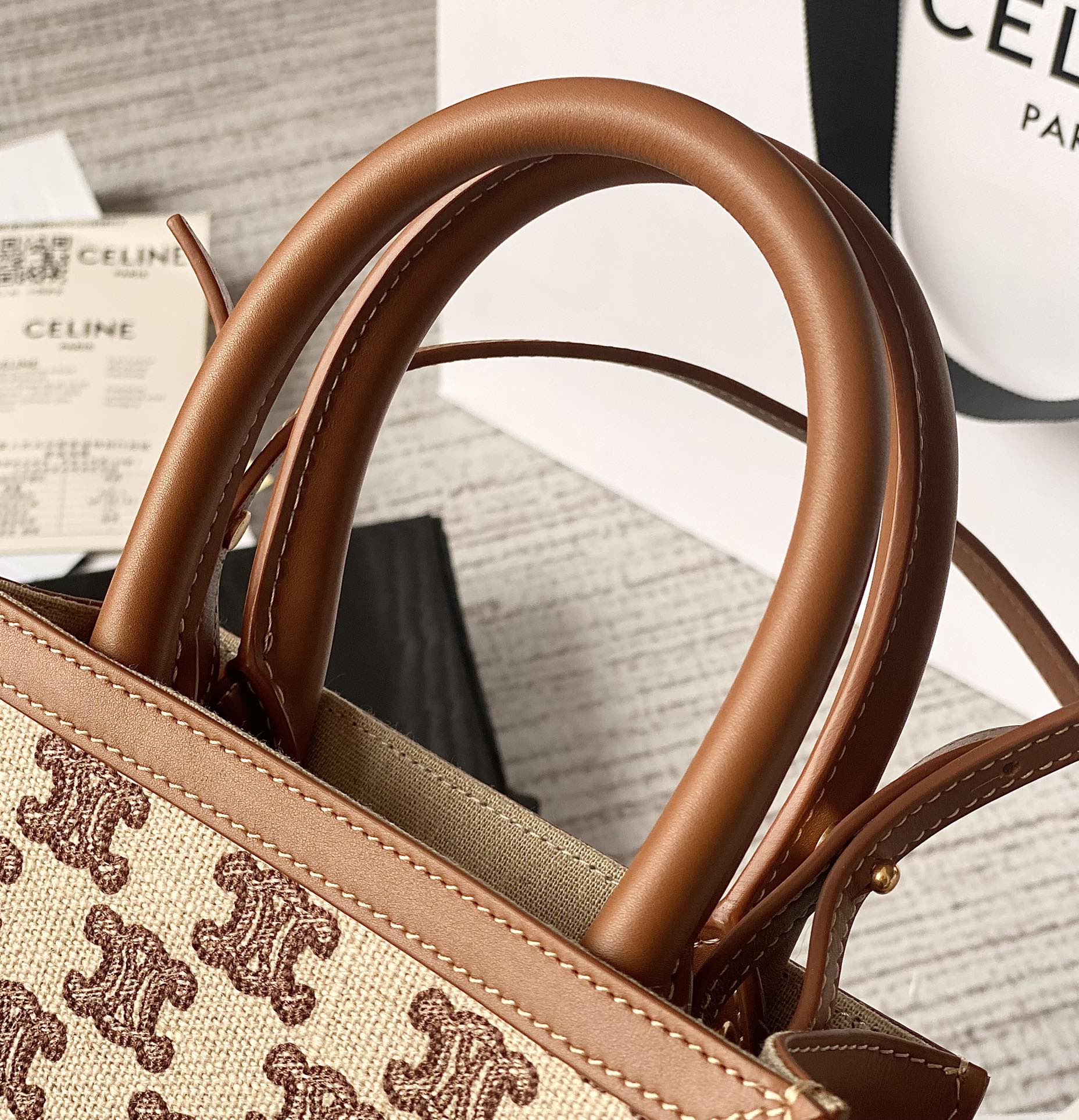 Celin Triomphe Tote-17*21*4CM