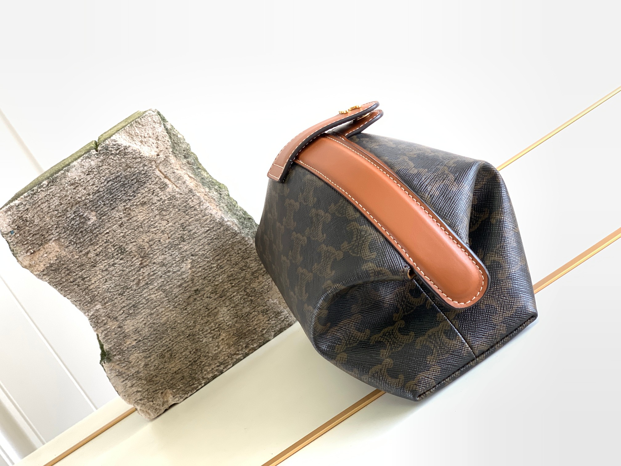 Ce**e triomphe canvas bag-23*13.5**6cm