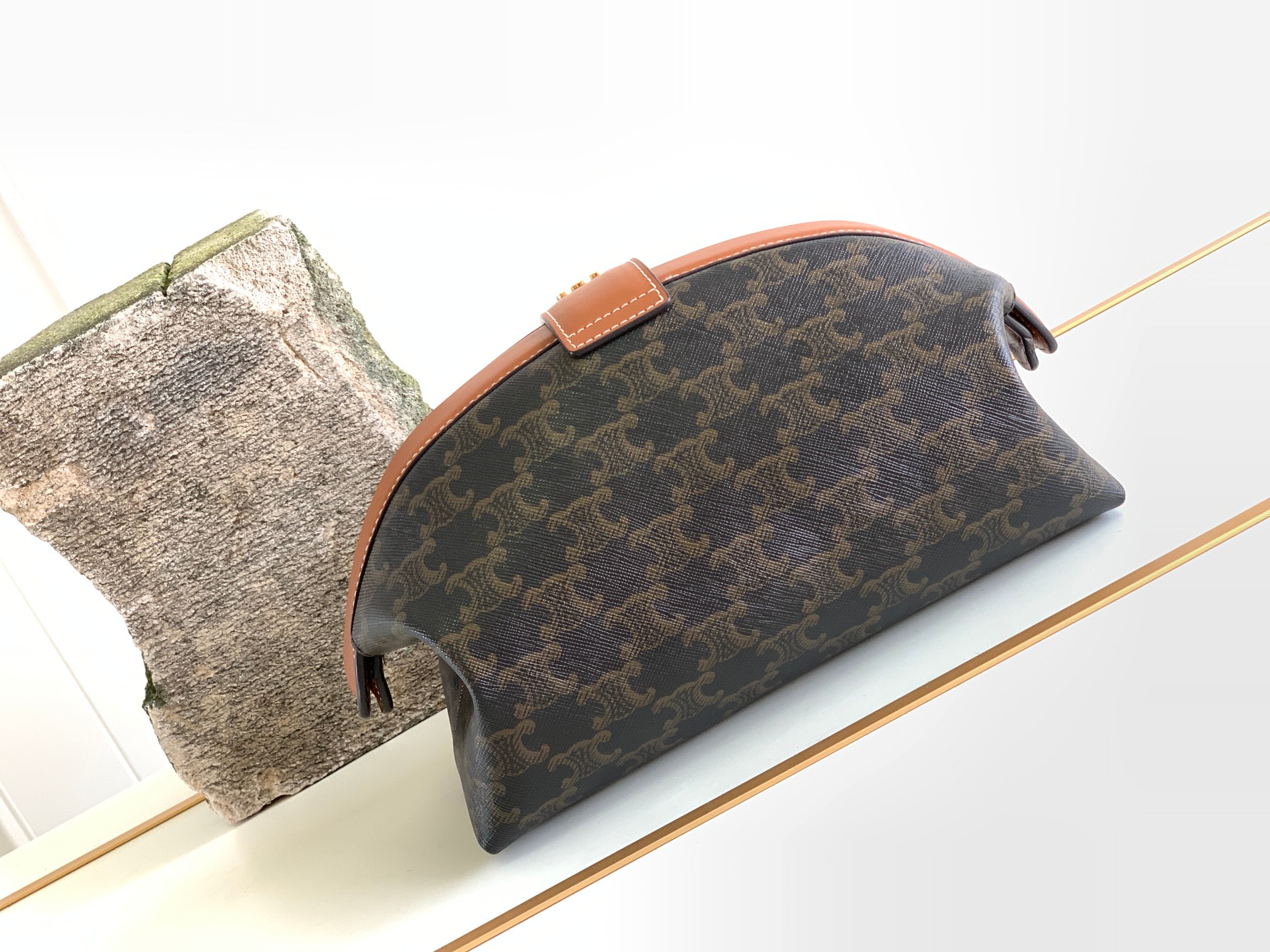 Ce**e triomphe canvas bag-23*13.5**6cm