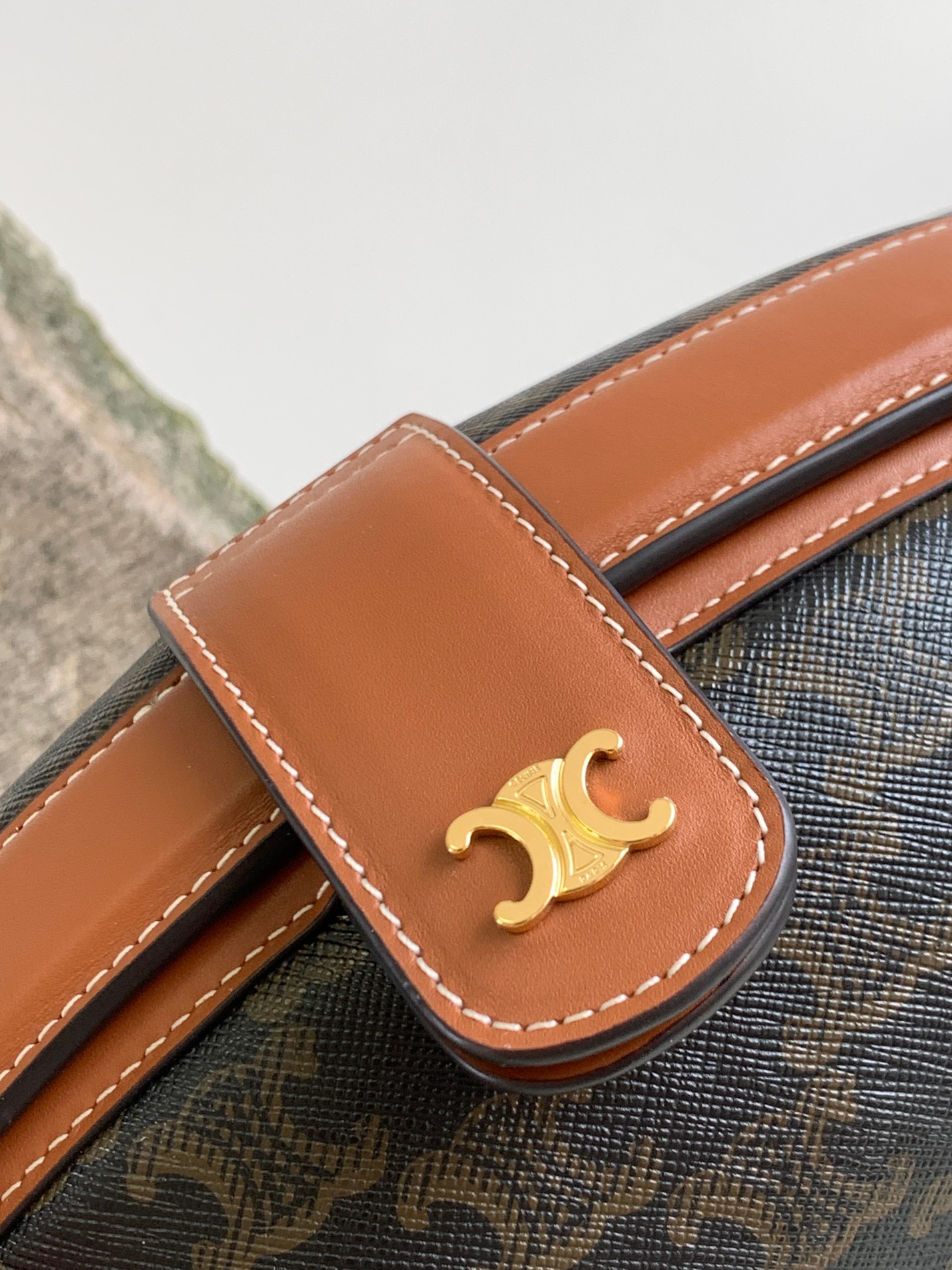 Ce**e triomphe canvas bag-23*13.5**6cm