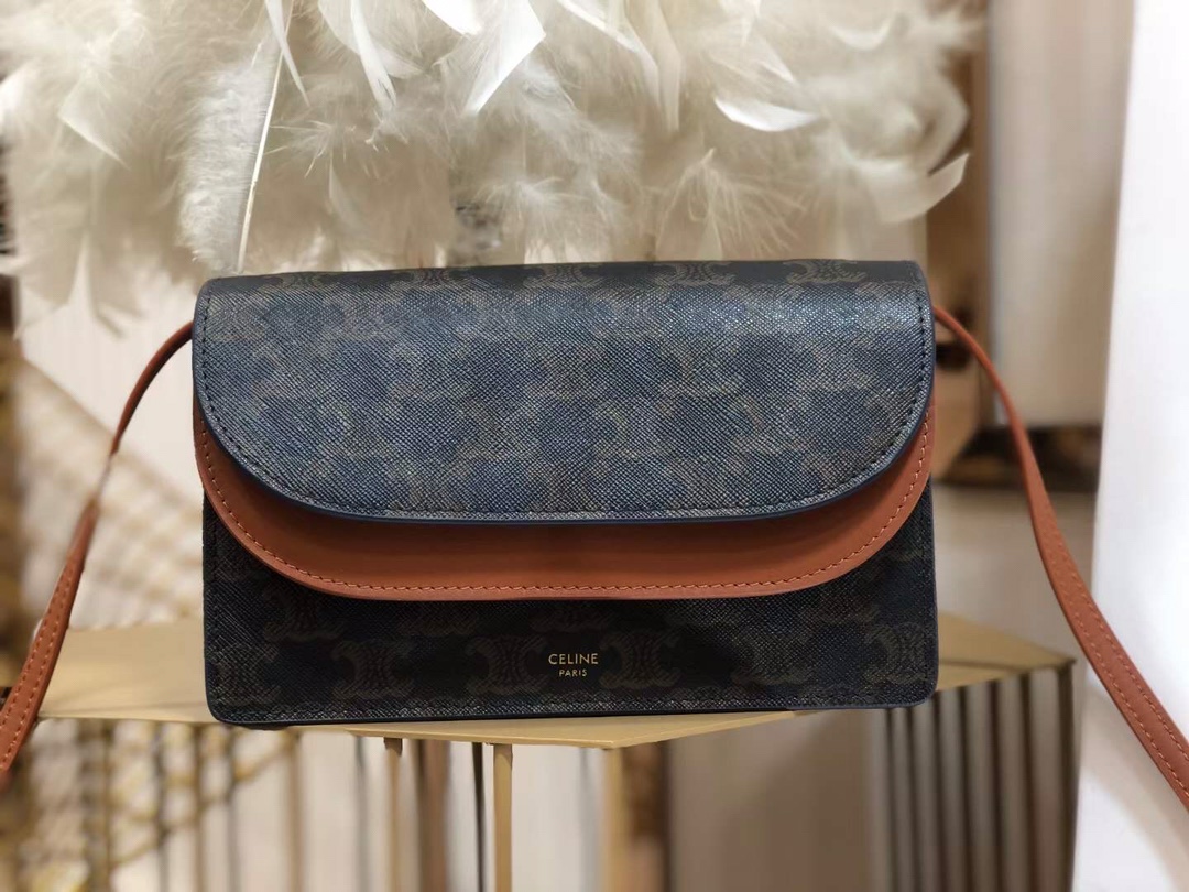 Celin Clutch On Strap-18*8*5CM