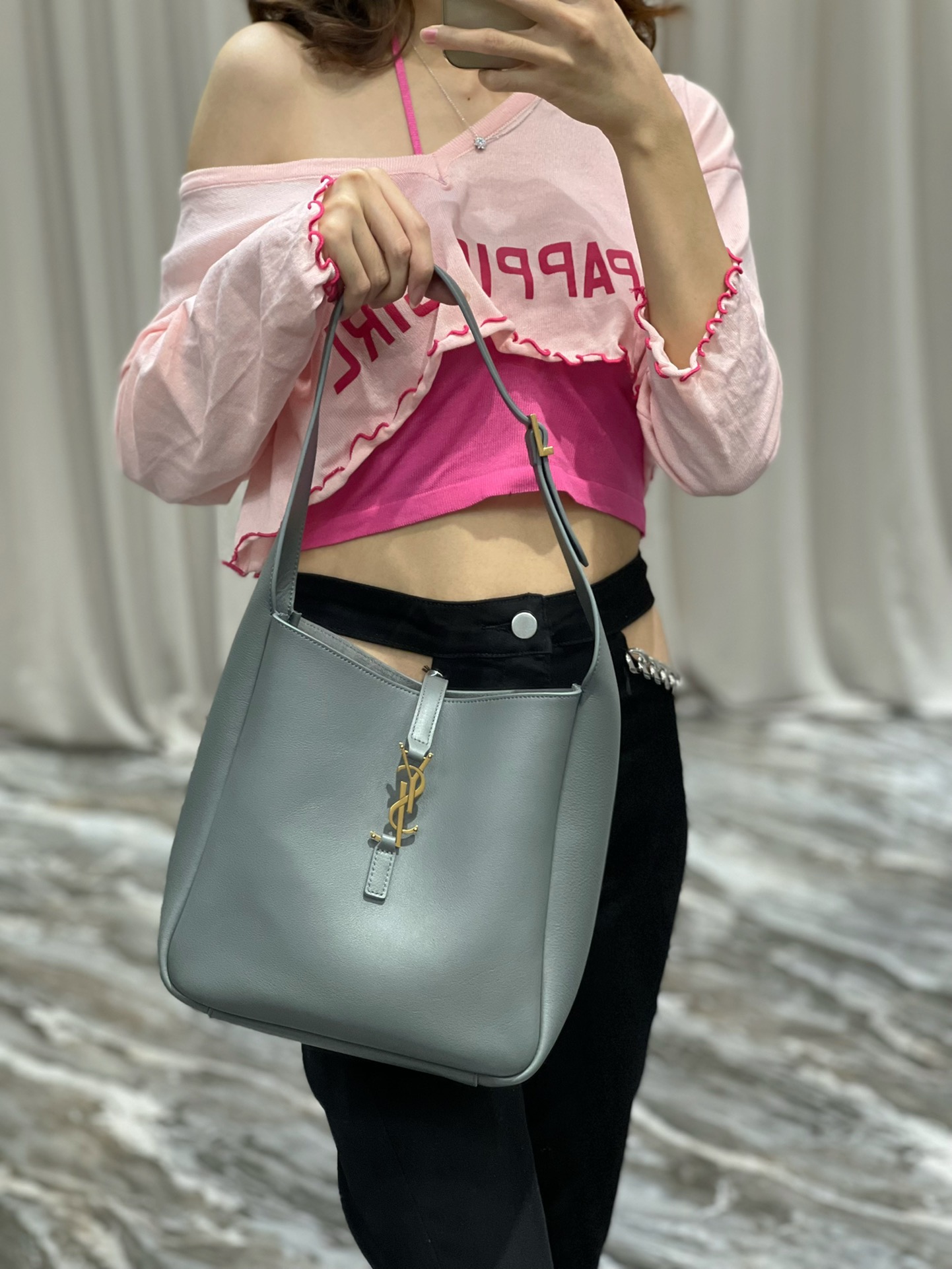 Y*L le5a7 vintage bag-25x14x10cm